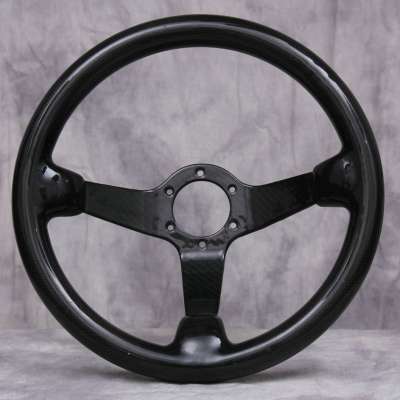 Custom Universal Car Steering Wheel Carbon Fiber Material For All Cars With High Strength High Quality